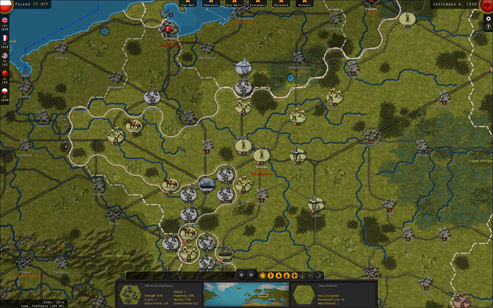 Strategic Command WW2 War in Europe