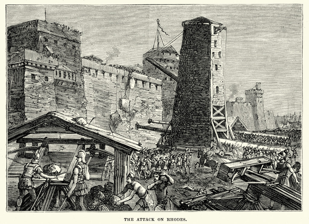 Ancient Greece - Siege of Rhodes (305 BC)