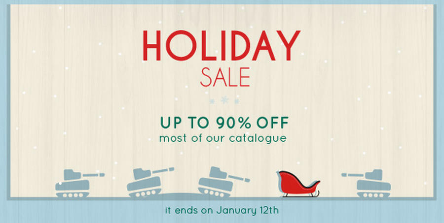 Slitherine Holiday sale