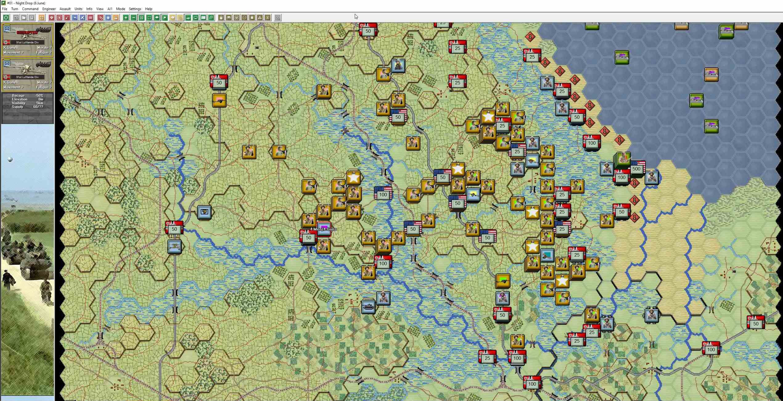 Panzer Campaigns - Normandy '44 - Utah beach AAR
