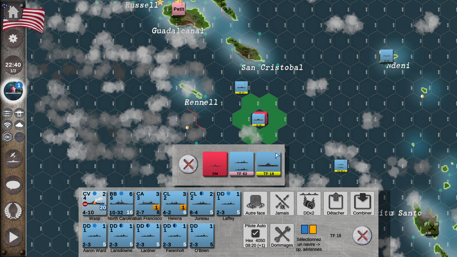 Carrier Battles - DLC Sous-marins & scénario Allée des torpilles Sept. 42