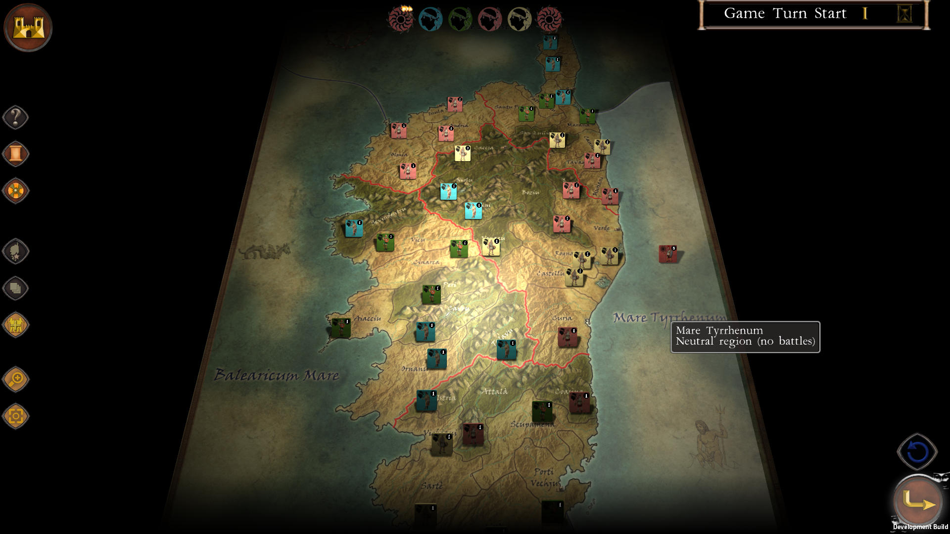 Invasions Corsica