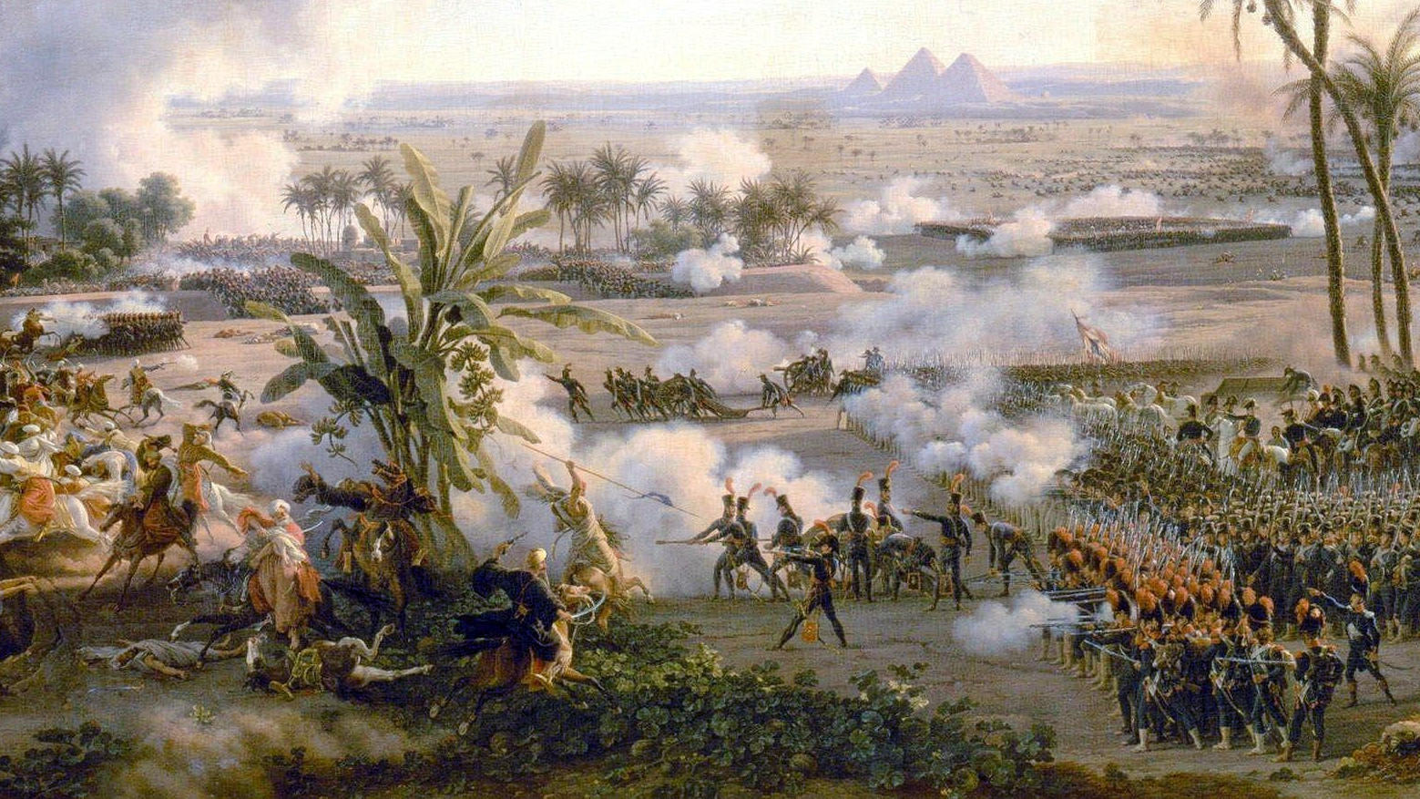 Bataille des pyramides - Napoléon en Égypte
