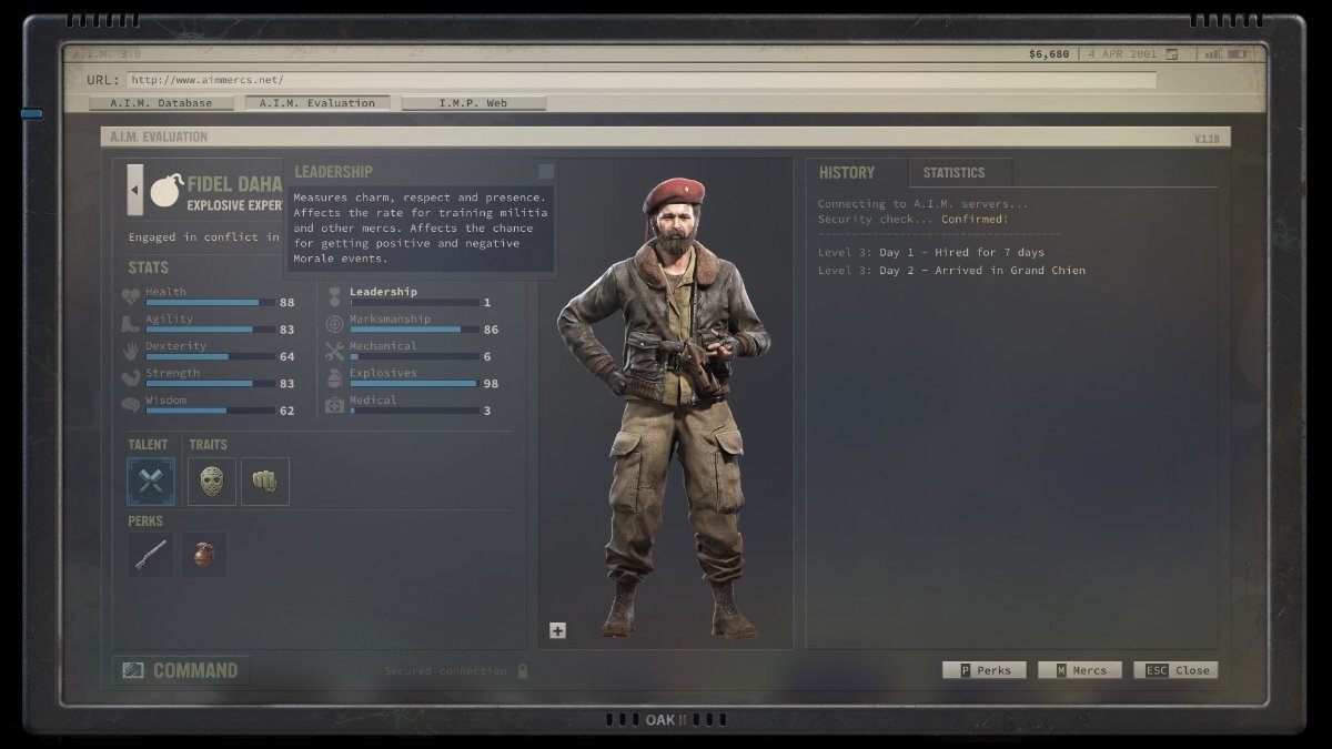 Jagged Alliance 3 quatrième dev diary Gazette du wargamer