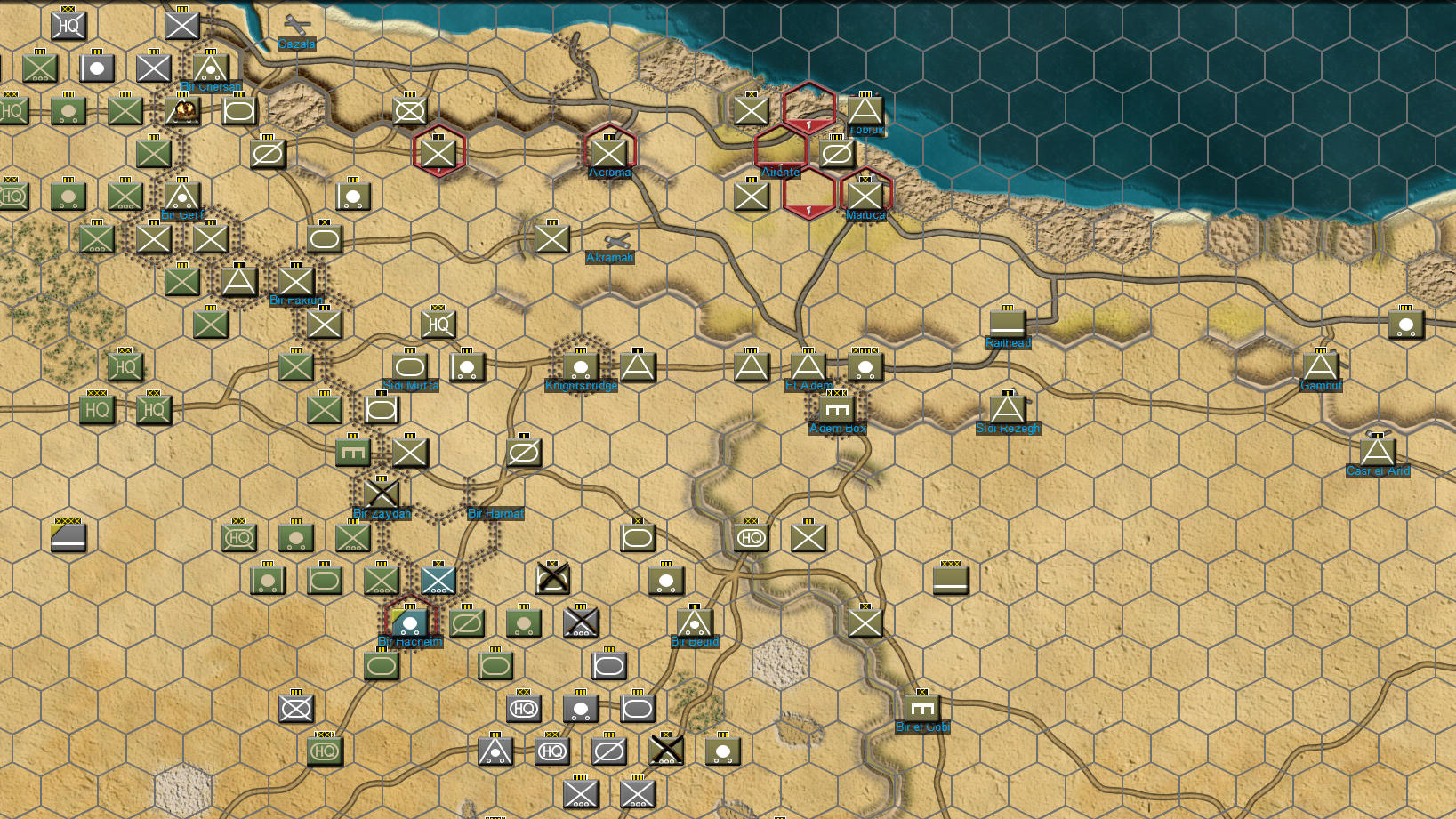 Combined Arms Operations Series - Gazala line