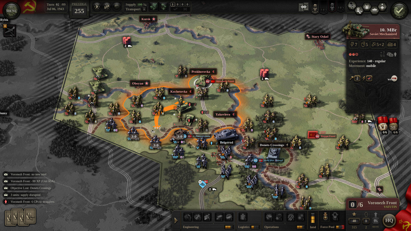 Kursk, nouveau DLC pour Unity of Command II