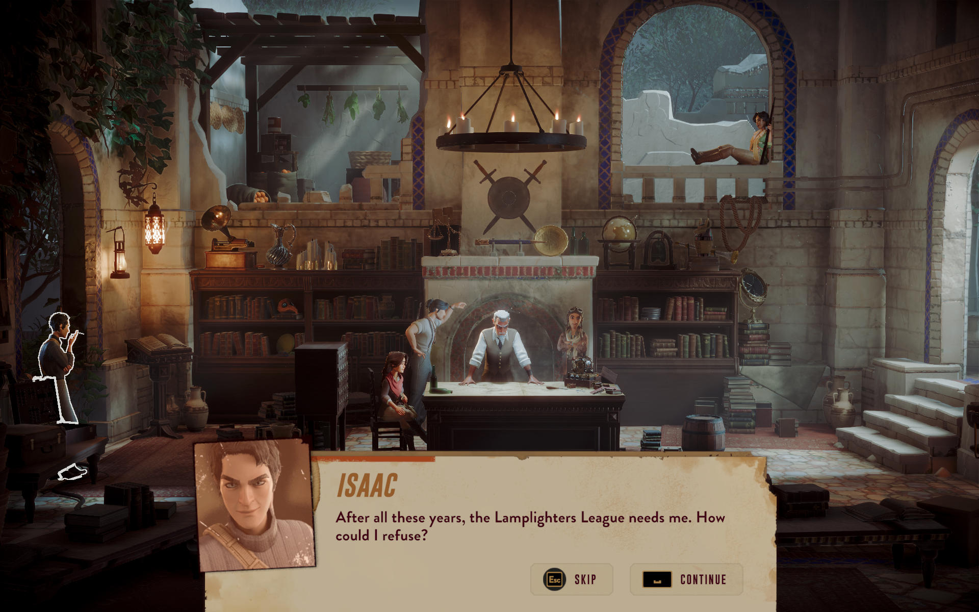 The Lamplighters League - Isaac