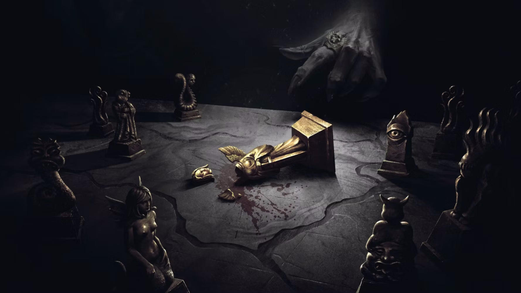 Solium Infernum - chessboard