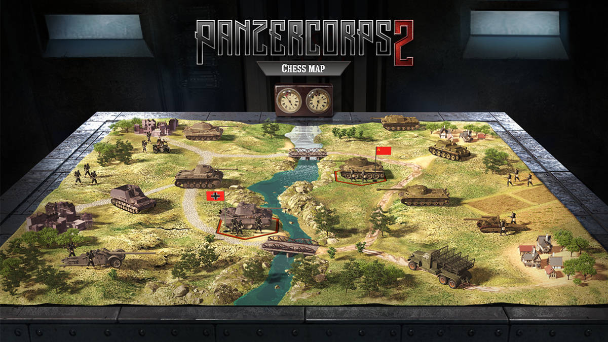 Panzer Corps 2: Chess Maps