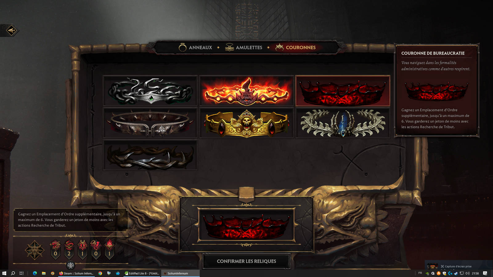 Solium Infernum - Crown of Bureaucracy