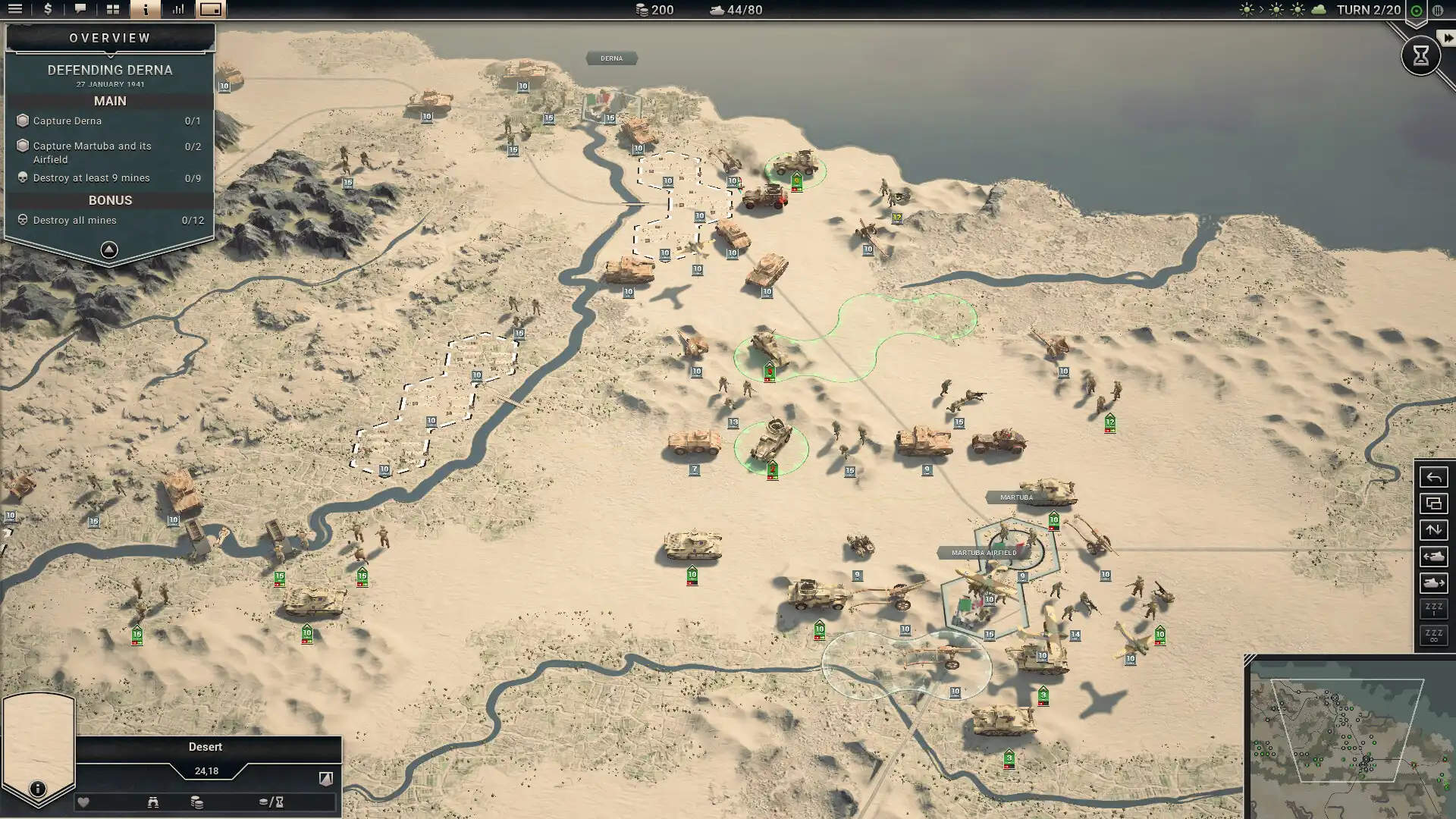 Panzer Corps 2: Frontlines - Cyrenaica