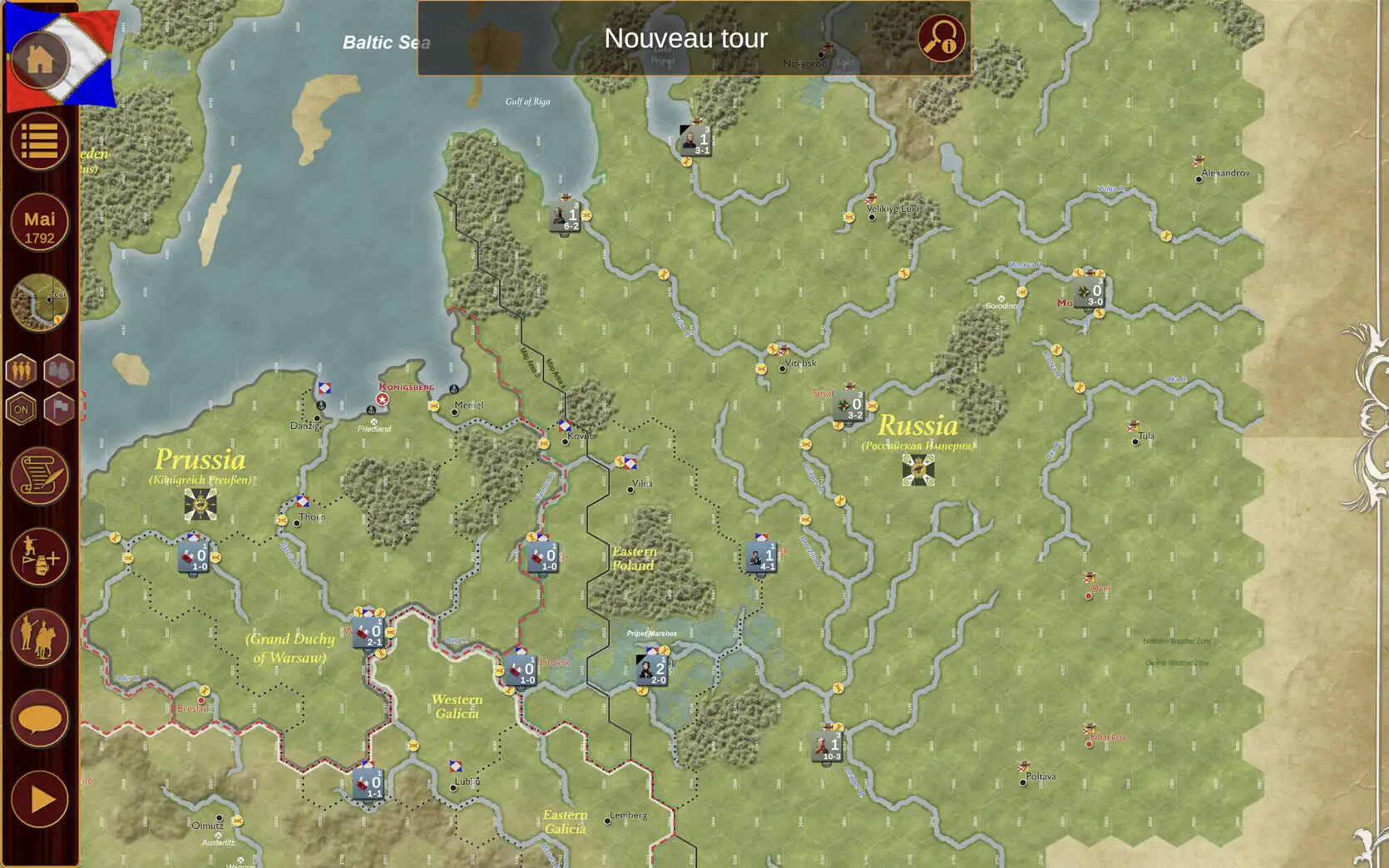 Napoleon's Eagles: Game of the Napoleonic Wars - Kosciuszko
