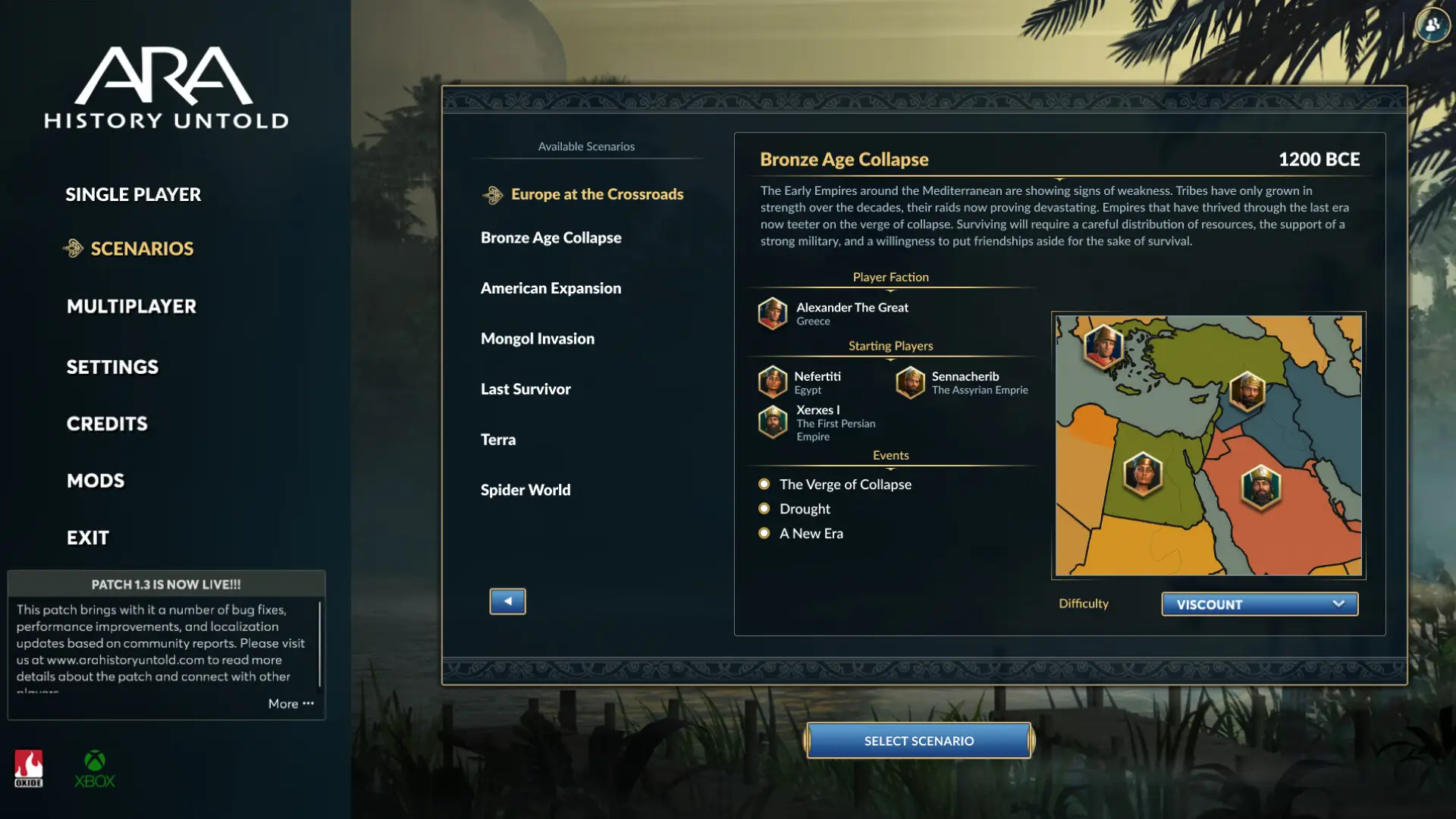 Ara: History Untold - Untold Scenarios