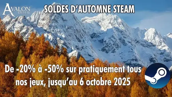Avalon Digital - Soldes d'automne Steam