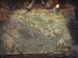 RuneQuest - Warlords - Carte de Dorastor et Talastar