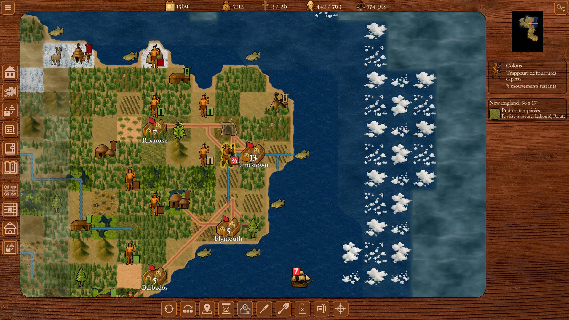 1492 – Colonization of the New World