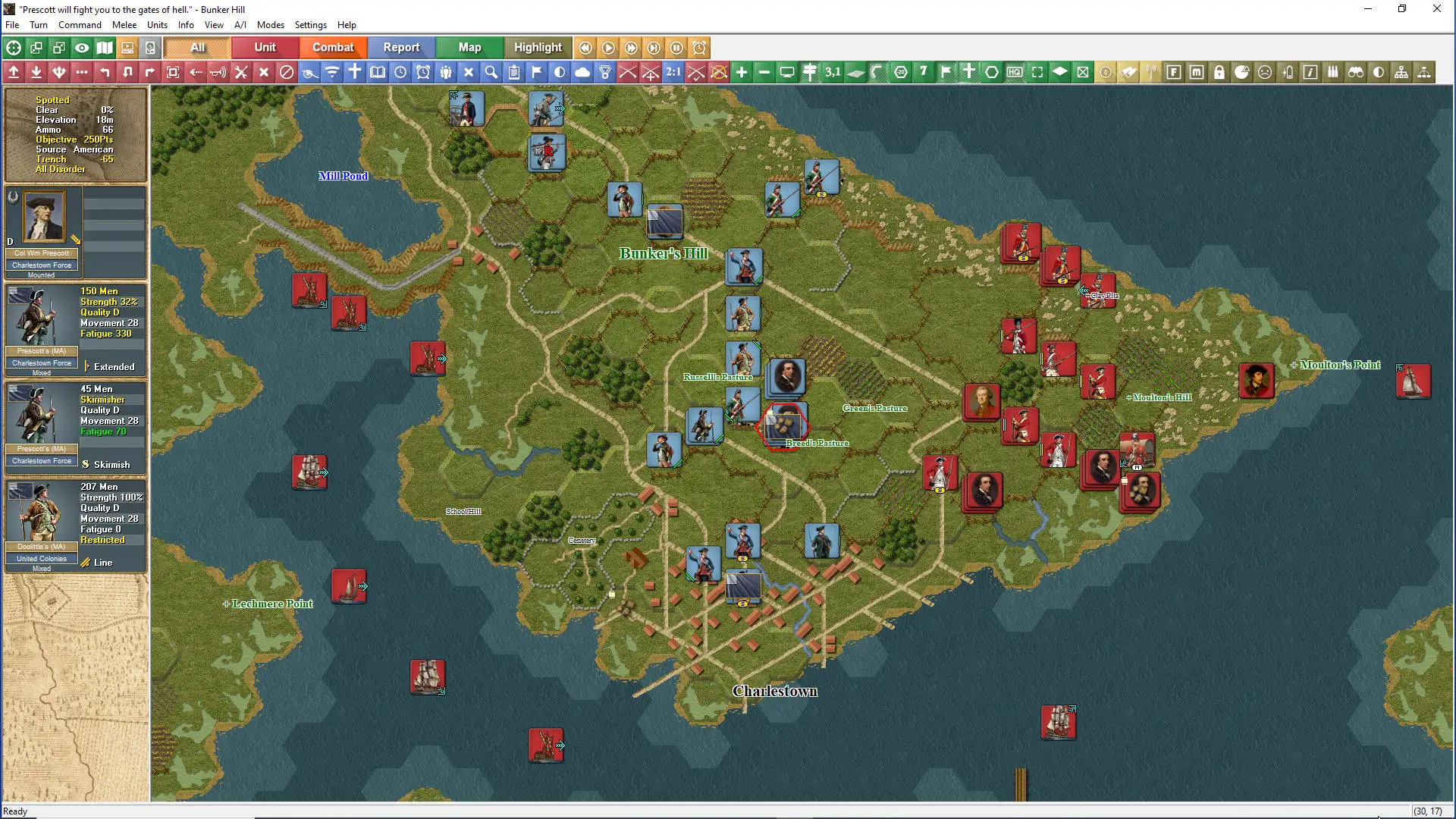 American Revolutionary War - Musket and Pike