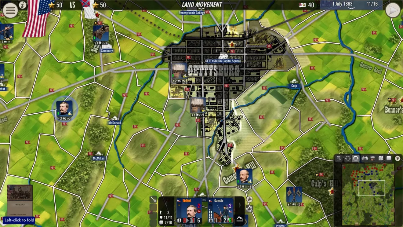 Concours SGS Battle for Gettysburg