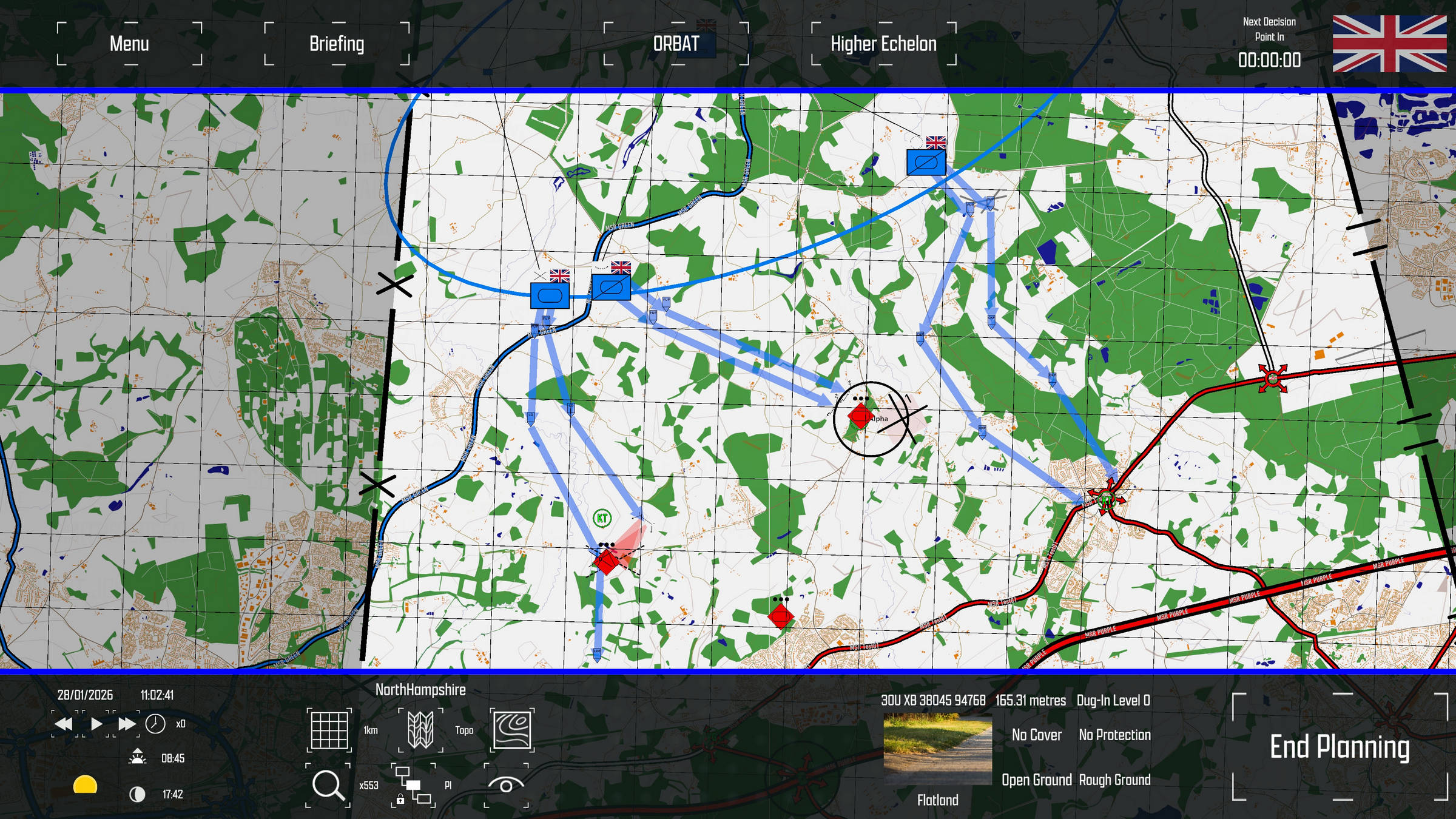 Decision Point: Battlegroup Operational Simulator