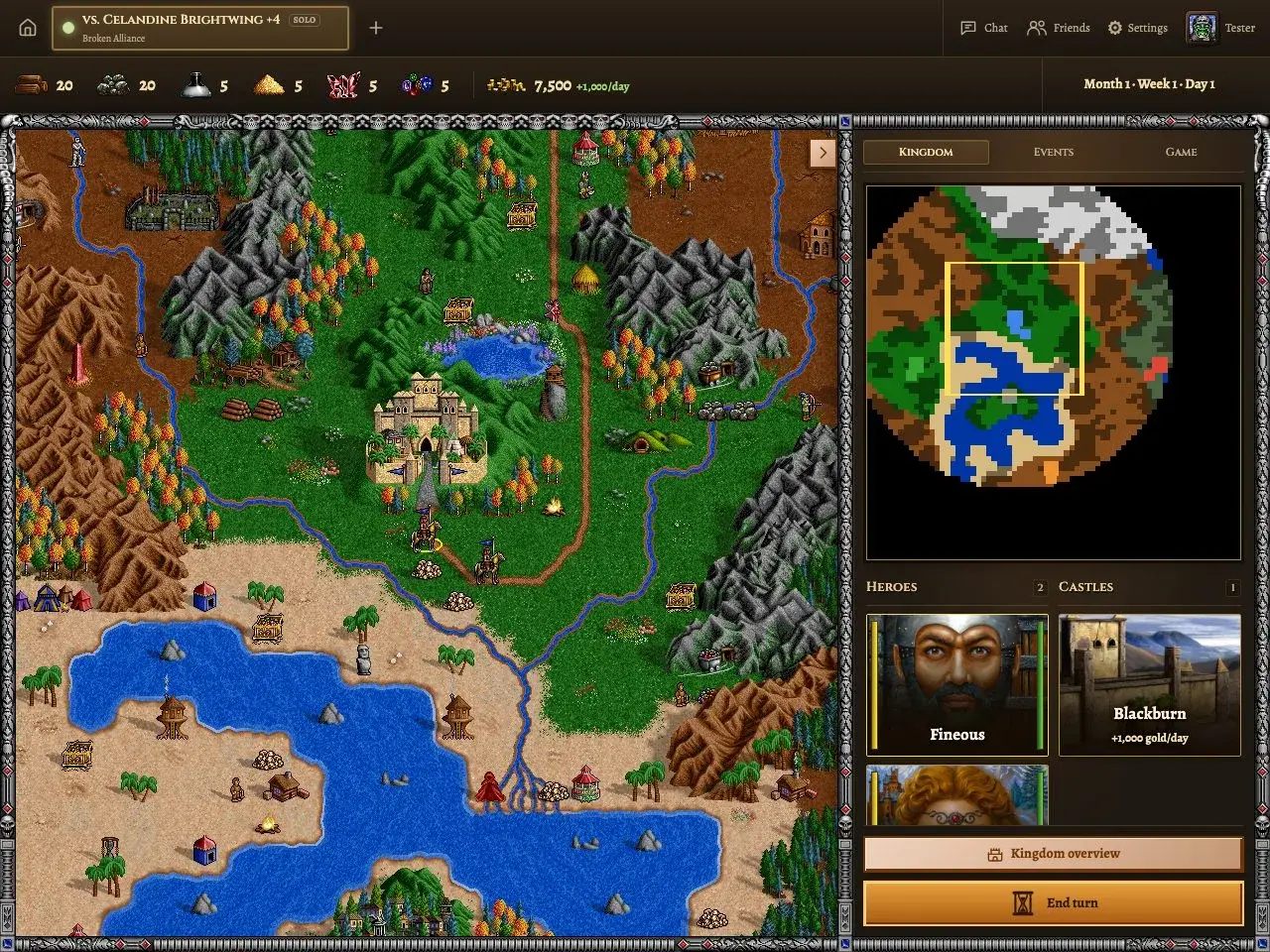 Heores of Might & Magic II Online