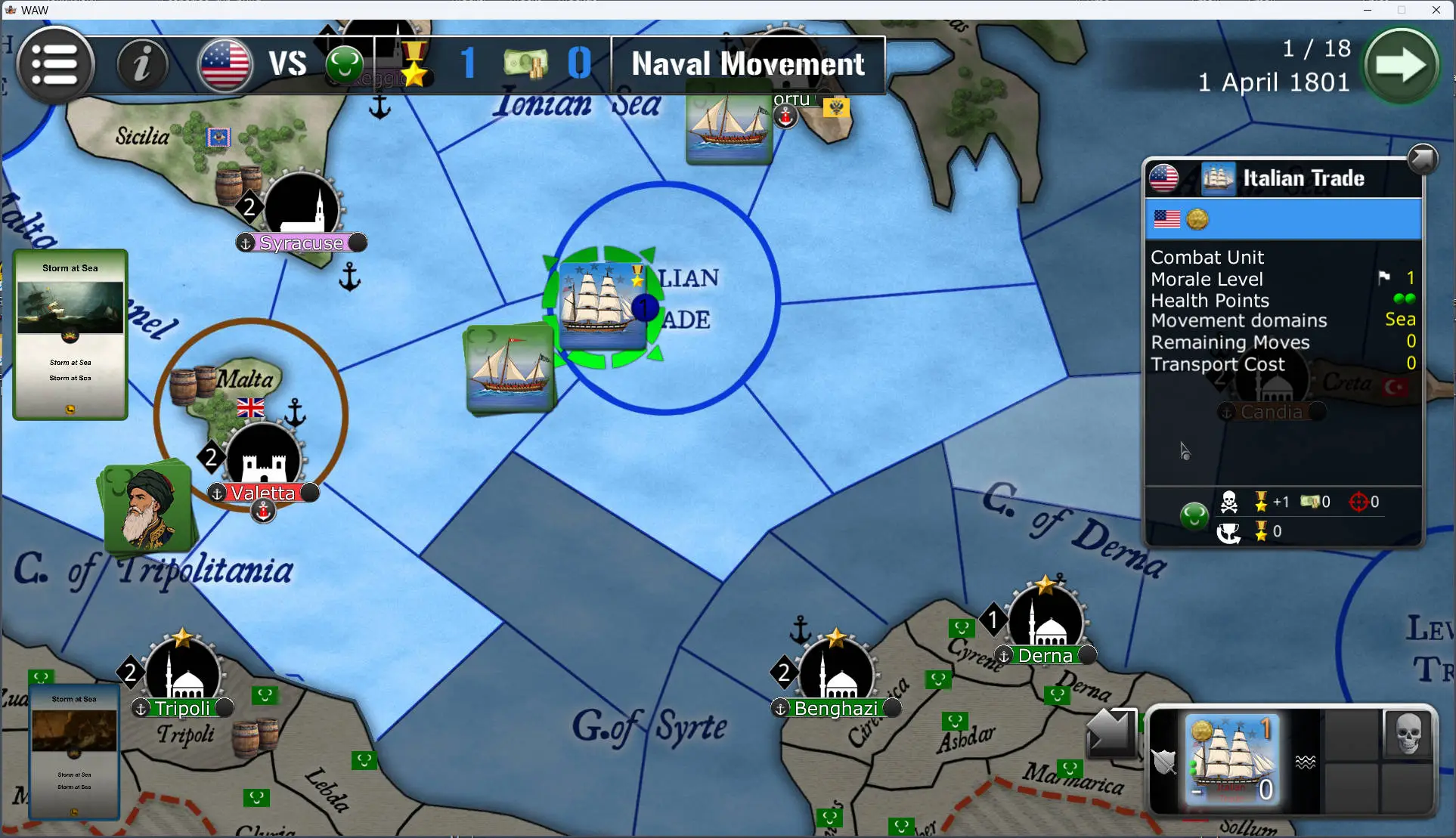 Wars Across the World - Tripoli 1801
